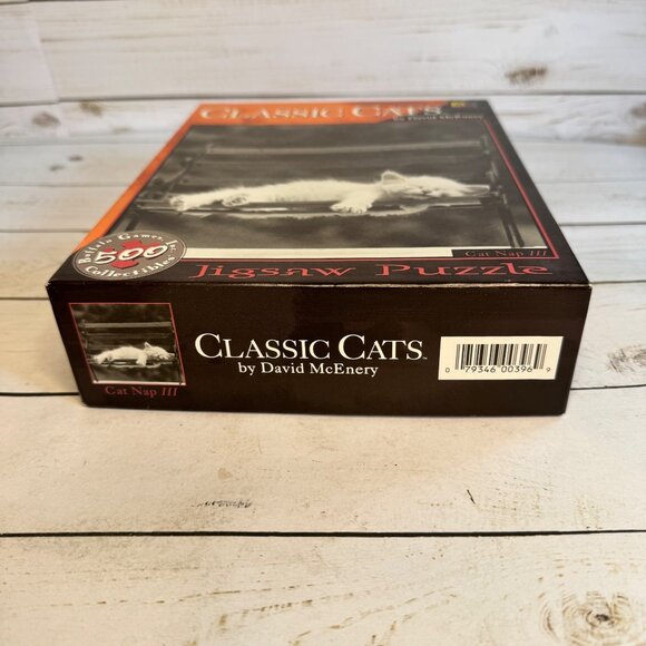 Classic Cats Cat Nap II & III Buffalo Games 500 Pc Puzzle Lot David McEnery - Picture 14 of 14